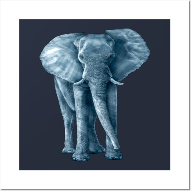 Save The Elephants Art Animal Lover Wall Art by macdonaldcreativestudios